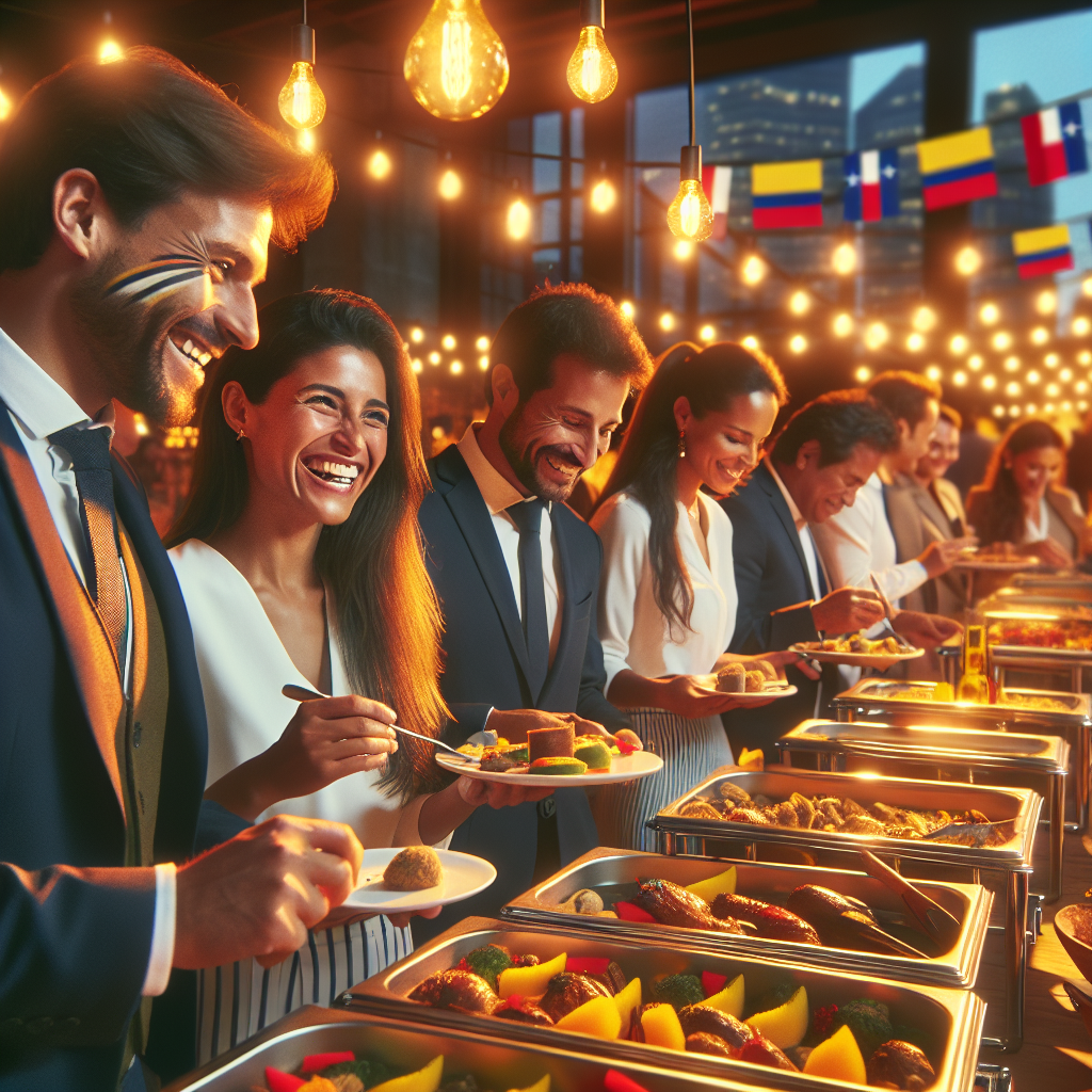 ¿Qué incluye el catering para reuniones de empresa en Bogotá?