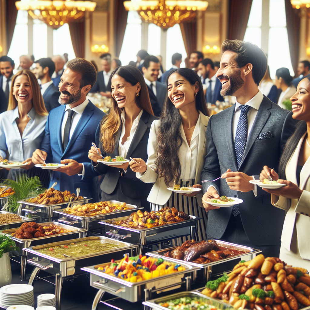 ¿Qué incluye el catering para reuniones de empresa en Bogotá?