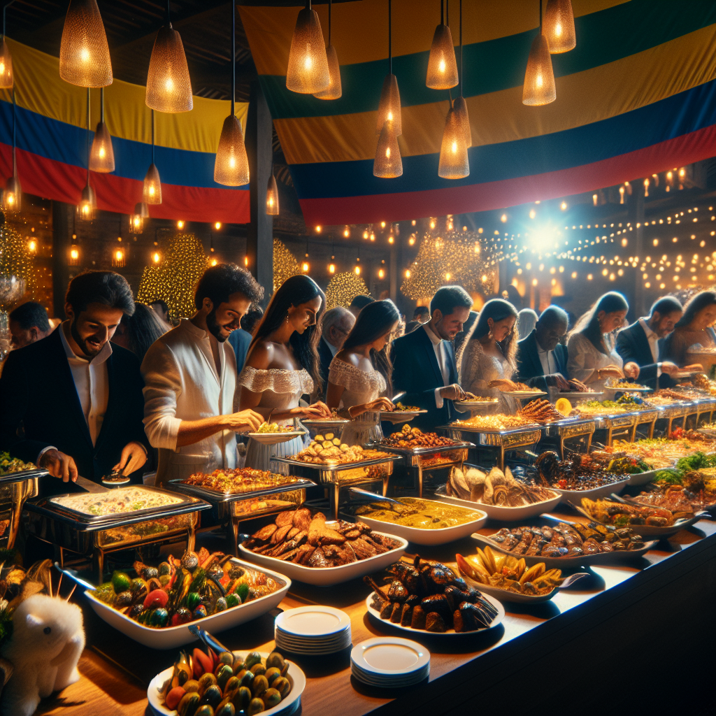 ¿Cuál es el menú ideal para un buffet de boda en Bogotá?